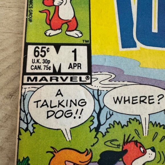 Rare, vintage 1984 Star Comics The Secret Life of Top Dog #1 (Bronze) - Picture 3 of 5